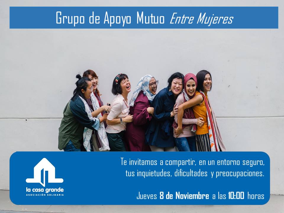 Tu espacio, tu sitio Reunion Grupo Apoyo Mutuo A 8 Nov