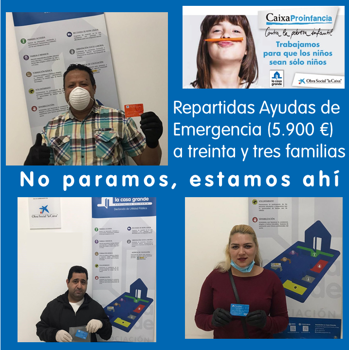 No paramos, estamos ahí Ayudas De Emergencia2