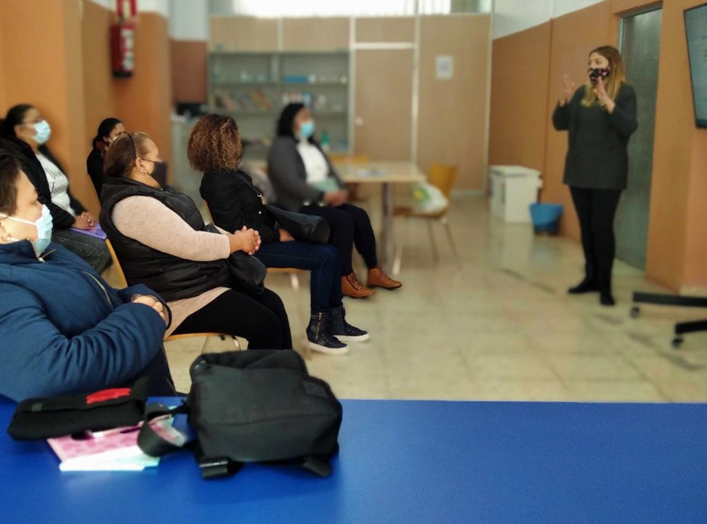 A la mitad del taller EUAuido3 1024x759