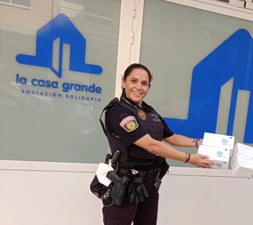 Una policía muy de proximidad Poli3