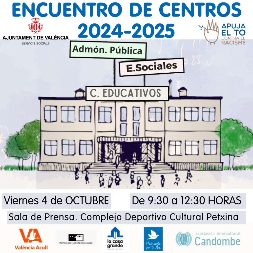 Conocernos para tejer redes ENCUENTRO DE CENTROS 2024 25 1024x1024