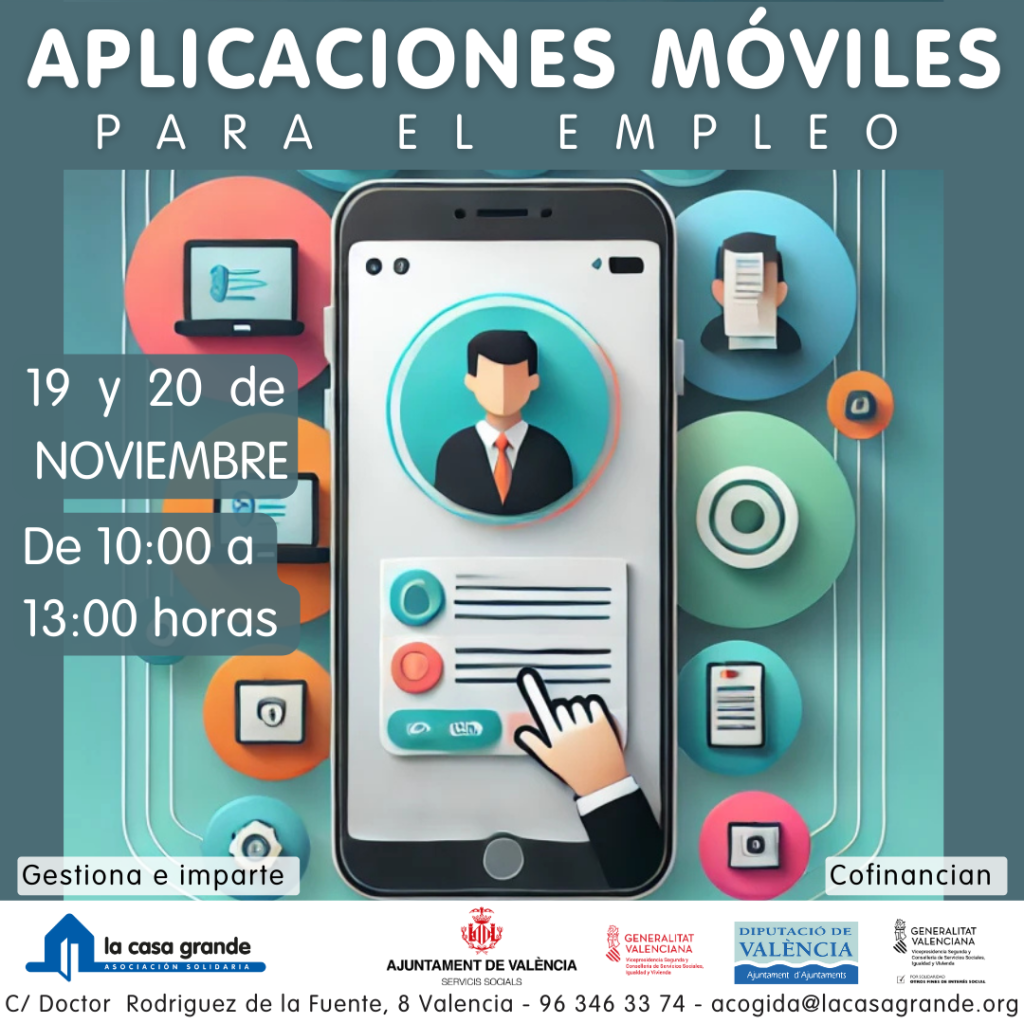 Pon a tu servicio las APPs de empleo 24 APLICACIONES MOVILES Post De Instagram 1024x1024