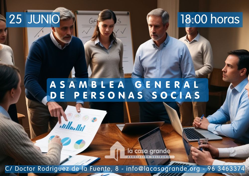 TU VOZ ES NUESTRO MOTOR 241226 ASAMBLEA GENERAL SOCIOS 297 X 210 Mm