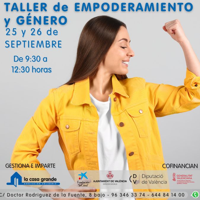 RECUPERAMOS LA FUERZA: TALLER DE EMPODERAMIENTO Y GÉNERO gam 4 de septiembre (1)