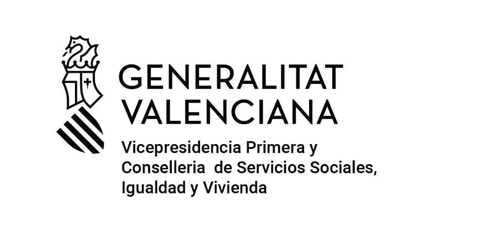 vicepresidencia primera y conselleria de servicios sociales, igualdad y vivienda, negro