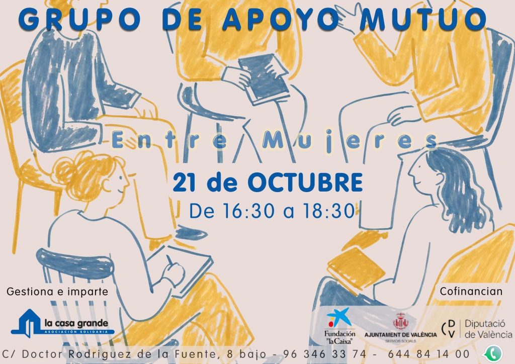 Un espacio para encontrarnos: nuevo encuentro del Grupo de Apoyo Mutuo «Entre Mujeres» gam 21 de octubre26
