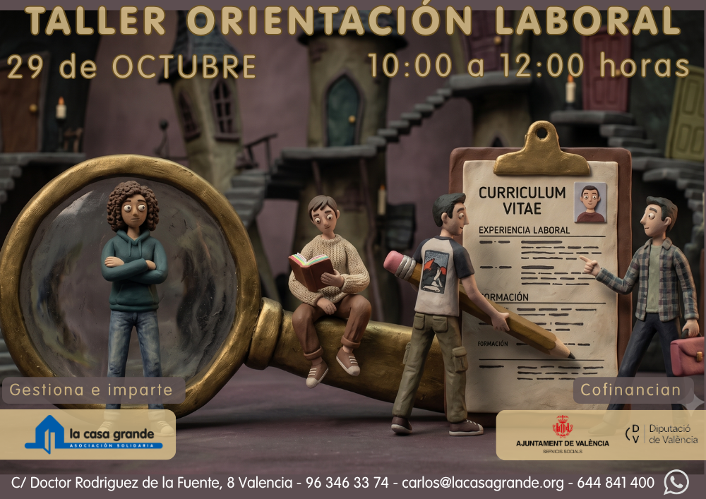 Buscar empleo no es cuestión de suerte, sino de saber dónde buscar orientaciÓn laboral 2026 (29.7 x 21 cm)
